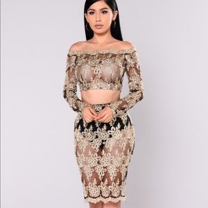 Gold Star Metallic Set- Gold